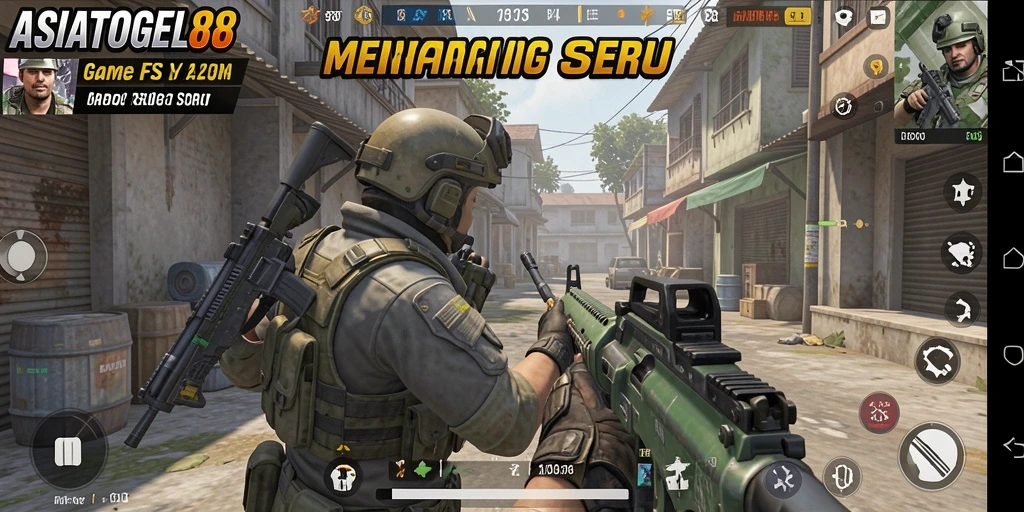 Tampilan dinamis gameplay ASIATOGEL88 yang mendebarkan.
