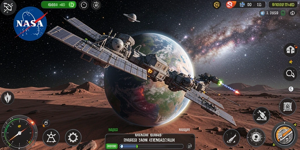 Tampilan gameplay <strong>NASA4D</strong> yang mengasyikkan dalam strategi galaksi.