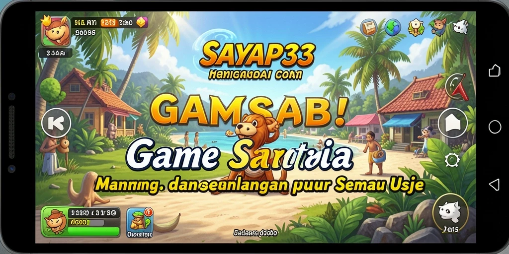 Tampilan gameplay <strong>SAYAP33</strong> yang penuh warna dan menawan.